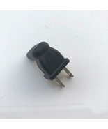 2 Prong Right Angle AC power Plug adapter IEC C7 receptacle to NEMA 1-15... - $3.54 CAD
