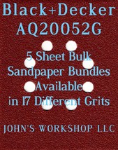 Build Your Own Bundle Hyper Tough AQ20052G 1/4 Sheet No-Slip Sandpaper 17 Grits - $0.99