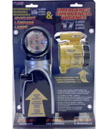 Emergency Crank Flashlight, Spotlight set, Rechargable - £12.16 GBP