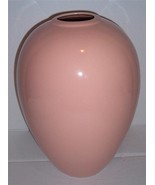 Original Haeger Pastel Pink Art Deco Pottery Extra Large Vase - $245.28