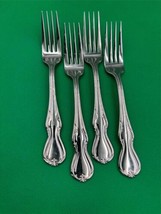 Set of 4 Waterford Stainless Steel BARON&#39;S COURT Dinner Forks - $129.99