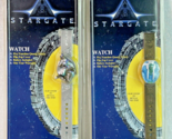Two (2) Vintage Stargate Watches Flip Cover Super Rare Five Function Qua... - £19.83 GBP
