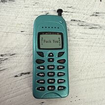 Vintage Novelty Butane Lighter Refilable Green Cell Phone - $15.84