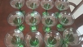 Summer living Outdoor living Green Plastic Set Of 12 - Margarita Glasses - £47.48 GBP