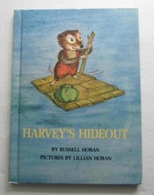 HARVEY&#39;S HIDEOUT ~ Russell &amp; Lillian Hoban Vintage Childrens Book 1st Edition - £7.71 GBP