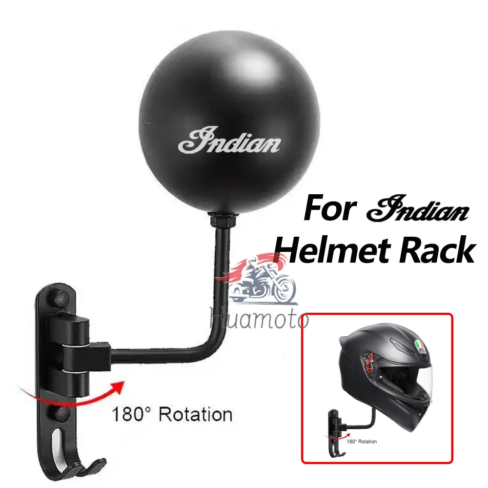 Helmet Rack For Indian FTR 1200 S FTR1200 Motorcycle Accessories Wall Mount - $27.47+