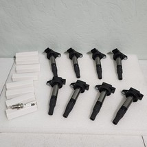 8X Ignition Coil +8X Iridium Spark Plug OEM for Land Rover Jaguar V8 UF5... - $54.95