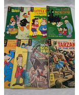Lot Of (8) Gold Key Comic Books Bugs Bunny Tarzan The Little Monsters Lulu - $21.72 CAD