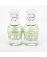 Sally Hansen Good Kind Pure Nail Polish Vegan 375 Mint Refresh Lot of 2 - $12.59