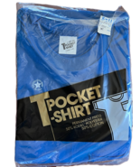 Vintage Reeves Bros Pocket T Shirt NOS Choose Colors Mens Large - $30.51