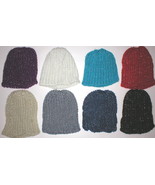WHOLESALE LOT OF 12 WOMENS CABLE KNIT HAT WARM WINTER SKI STRETCH COLORF... - £34.95 GBP