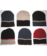 WHOLESALE LOT OF 10 YOUNG ADULT CHILDREN SKI WINTER HAT BEANIE STRETCH W... - £31.06 GBP