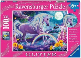 Ravensburger Glitter Unicorn 100 XXL Piece Jigsaw Puzzle for Kids 6+ - £14.74 GBP