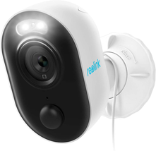 Outdoor Security Camera with Spotlight, Lumus 1080P HD Plug-In Wifi Cam - £59.76 GBP