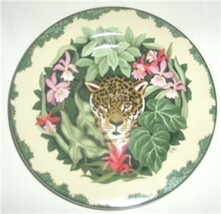 RAIN FOREST SAKURA HANDPAINTED PLATE CLAIRE MURRARY - $22.60