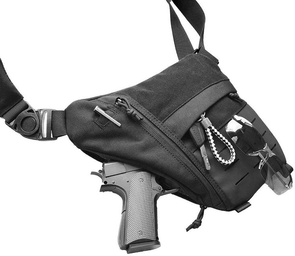 Tactical Crossbody Sling Bag For Men Women Anti-Theft Ccw Sling Bag Edc ... - $33.99
