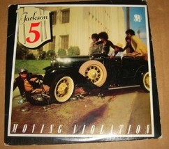 RARE 1975 MICHAEL JACKSON 5 MOVING VIOLATIONS MOTOWN LP - $93.49