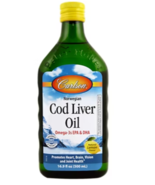 Norwegian Cod Liver Oil - Omega-3s 400MG EPA and 500 MG DHA - Lemon - $91.99