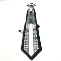 Gino Clericci Boys Clip-on Tie Set Black White Charcoal 100% Polyester H... - $9.99