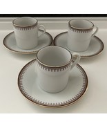 ANTIQUE H. ITO HISHISEI DEMITASSE CUP AND SAUSER Set of 3 - $24.75