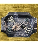 Mid Century Modern Ceramic Dish Stamped HUDSON Abstract Design 8.5&quot; - $32.82 CAD
