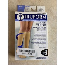 Truform Black 8865BL-M Firm Medical Compression Stockings NEW - $11.87
