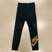 NWT Nike CT6101-010 Women Sportswear Tight Leggings Animal Print Swoosh ... - $34.95