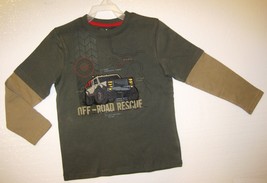 BOYS 7 - Jumping Beans - Off-Road Rescue Layered Look SHIRT - $15.00