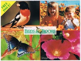 Postcard Advertising Birds &amp; Blooms Magazine - £2.31 GBP
