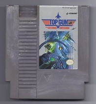 Vintage Nintendo  Top Gun The Second Mission Video Game NES Cartridge VHTF - £11.68 GBP