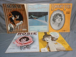Antique/Vintage Lot of 1900s Assorted Sheet Music #2 - £23.34 GBP