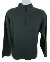 The North Face Half-zip Long Sleeve Men&#39;s Grey Shirt Sweater Size M - $33.95