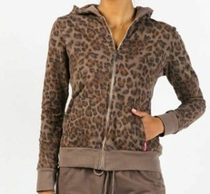 Hard Tail Leopard Zip Hoodie Leoft04 Twig - $120.00