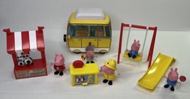 Peppa Pig Assorted Lot Play-sets Swing Fire Station Panda Fair Booth RV Knight - £11.56 GBP