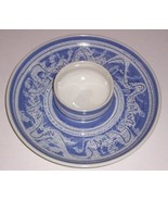 RARE SIGNED HAGE CERAMIC POTTERY ART PLATTER BOWL DISH - $152.64