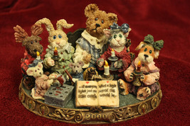 Boyds Bear &quot;Light a Candle for a Brighter World&quot; Bearstone Collection - £14.95 GBP