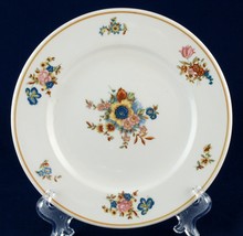 Mayer Dresden 7.25 Dessert Plate Multi-colored Florals Restaurant Ware - $5.00