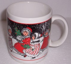 RARE Unicef Florence Hardy Christmas Ceramic Collectible Papel Mug England - £21.32 GBP