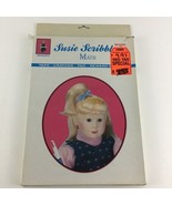 Susie Scribbles Math Learning Tape Crayons Pad Reward Stickers Vintage 80s - $35.13 CAD