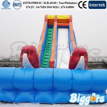 Large Size Inflatable Slide Water Slide Water Park Pool Summer Game image 3