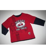 BOYS 18 Months -  Faded Glory -  Santa&#39;s Pit Crew  HOLIDAY SHIRT - £9.58 GBP