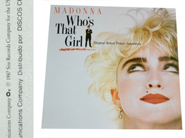 Madonna Whos That Girl First Spanish Edition Of 1987 MA03 T1P - £10.45 GBP