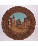 ROTHENBURG OB DER TAUBER GERMANY HANDGEMALT ART PLATE - $857.68 MXN