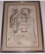Rare Hand Signed Anton Toni Krajnc &quot;Dream of Magic&quot; Artist Proof Litho A... - $2,453.51