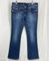 Miss Me JW5161B4 Jeans Women&#39;s Size 29 Blue Jeans Bootcut  Embellished - £29.80 GBP