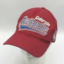 Vintage Colorado Avalanche Starter Spell Out Red Snapback Hat Cap NHL - £59.48 GBP