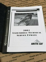 ARCTIC CAT 2004 Snowmobile School Technical Service Update Bulletins Manual - £23.97 GBP