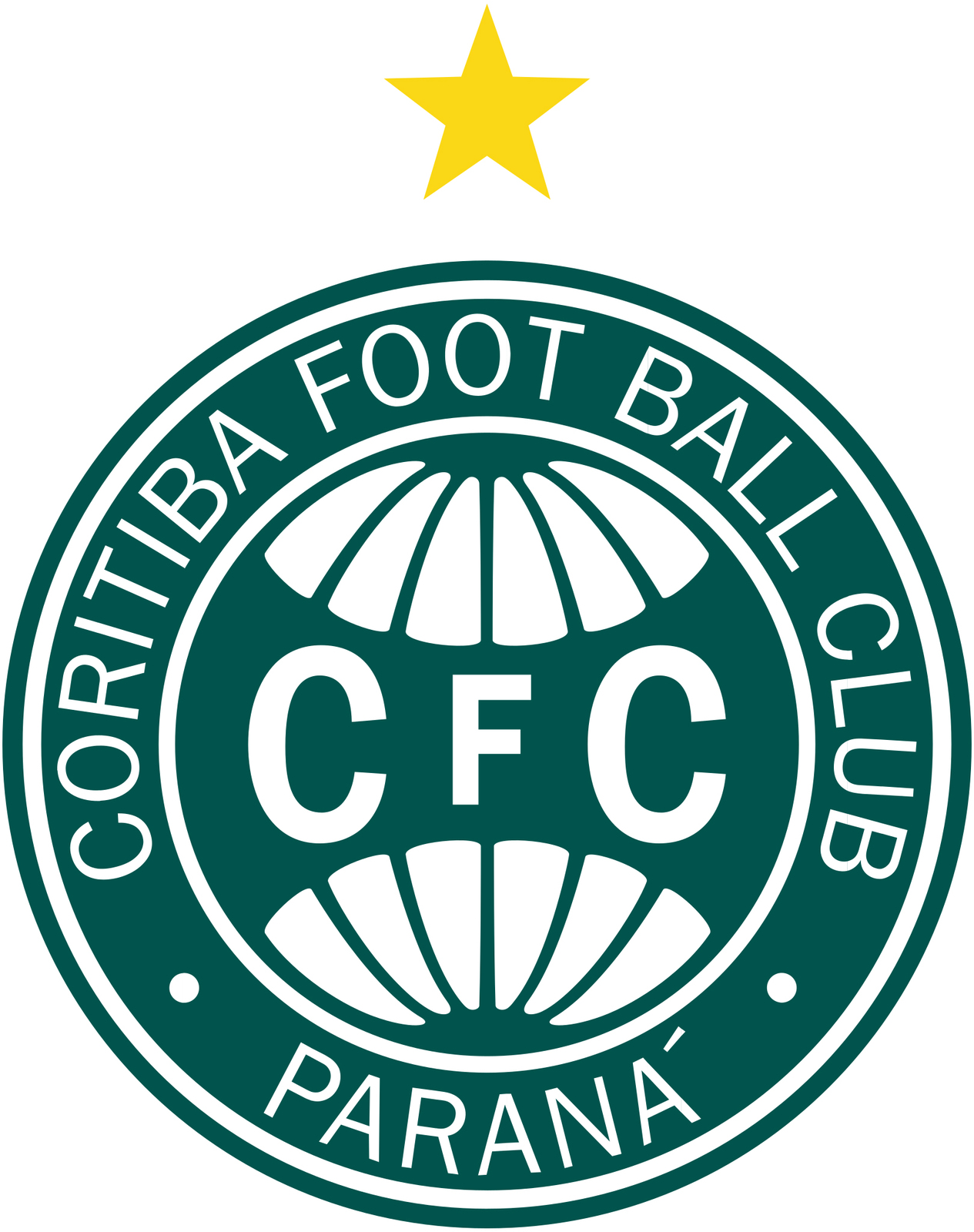 Coritiba Foot Ball Club Brazil Football Badge Iron On Embroidered Patch - $15.99+