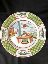 antique 20 centhury qinglong walle plate emperor.  Marked back - $225.00