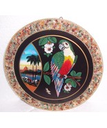 Rio Brazil Parakeet Designed  &amp; Handcrafted Wall Plaque Signed - $102.08 CAD